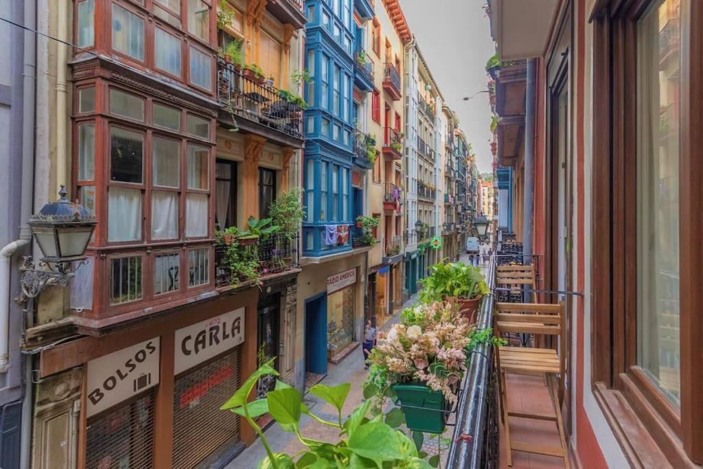 Piso Diseno Deluxe Casco Viejo Entrada Autonoma Y Ascensor Διαμέρισμα Μπιλμπάο Εξωτερικό φωτογραφία